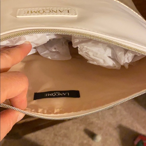 Bags White And Gold Makeup Bag Poshmark